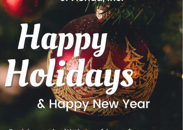 Happy Holidays from HANA, 2021